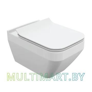 Унитаз Cersanit Crea Square Clean On DPL EO Slim A63115